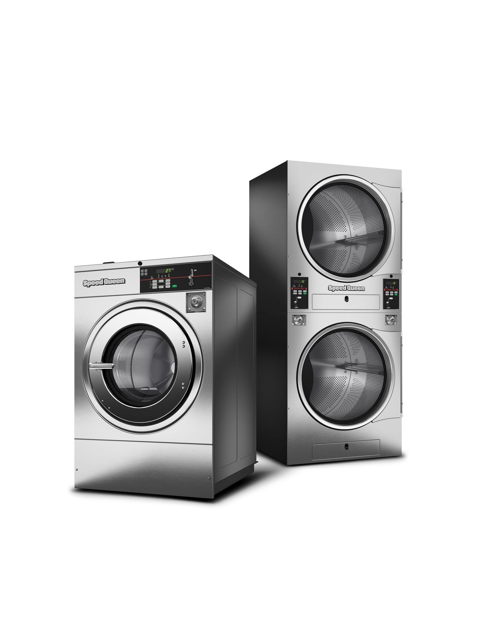 Speed Queen commercial washer-extractor — Uniwasher El Salvador