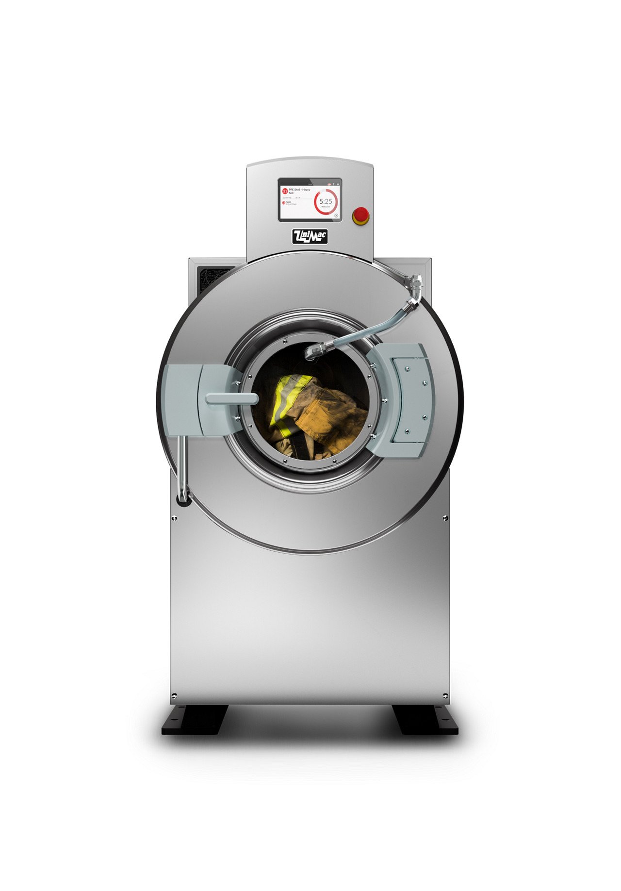 Uw65 Opl Unilinctouch Fire Ppegear Front — Uniwasher commercial laundry